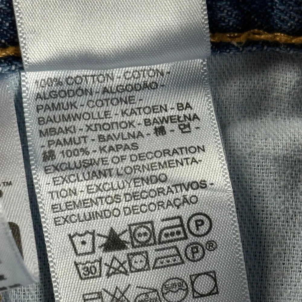 Levis Jean Shorts Mens 38 Blue 550 Relaxed Fit Cotton Denim Jorts Y2K Inseam 10